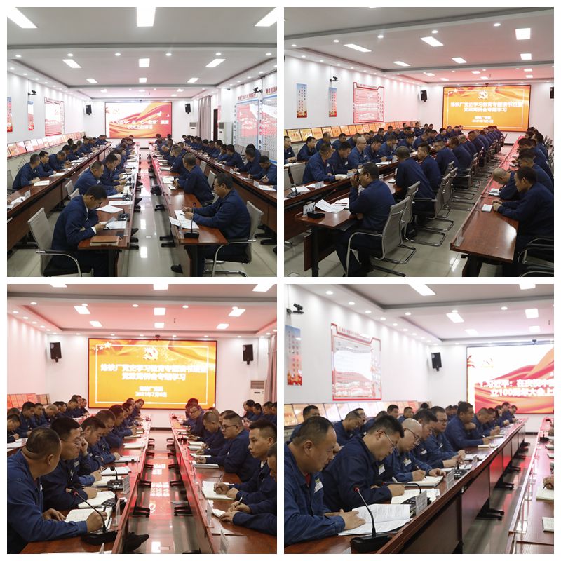 7月6日，煉鐵廠黨委利用視頻會形式組織黨委及各支部召開黨史學(xué)習(xí)教育專題讀書班