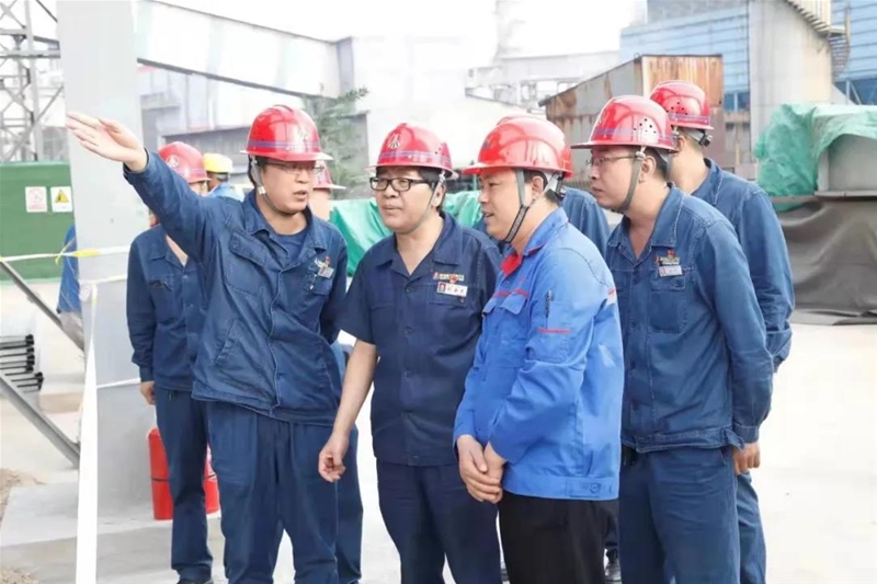 劉安民到一線檢查環(huán)?？?jī)效達(dá)標(biāo)項(xiàng)目進(jìn)展情況